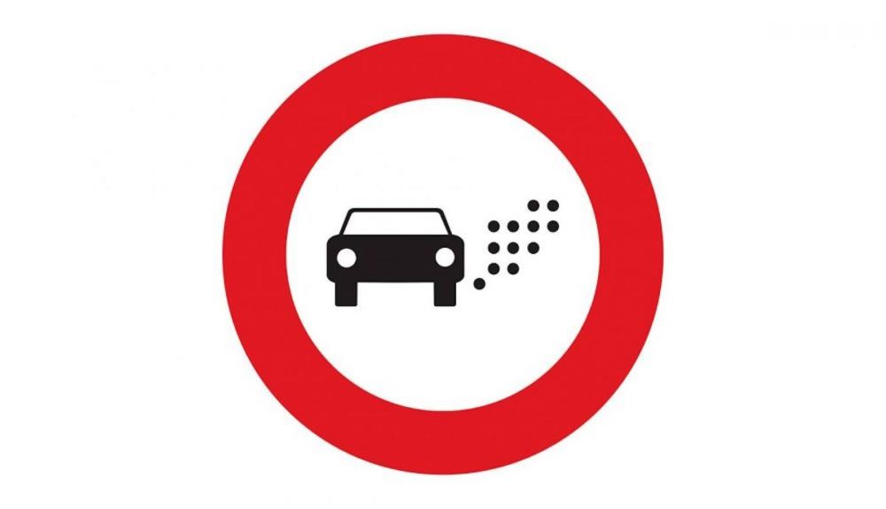 Esta es la señal R120 que regula los accesos a las Zonas de Bajas Emisiones Esta es la señal R120 que regula los accesos a las Zonas de Bajas Emisiones