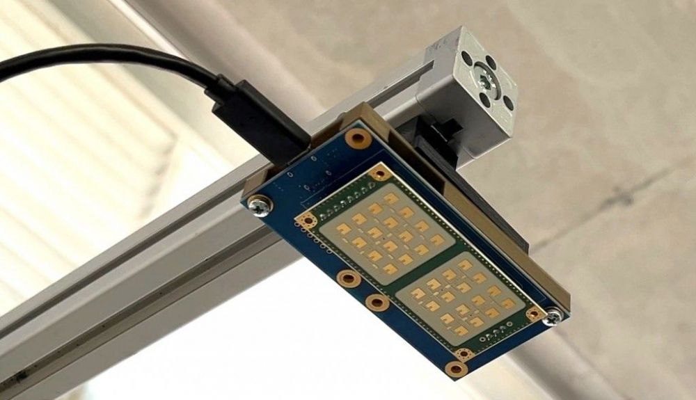 Detalle de una de las unidades de radar de bajo coste utilizada por los investigadores en el prototipo. Foto: Universidad Rovira i Virgili Detalle de una de las unidades de radar de bajo coste utilizada por los investigadores en el prototipo. Foto: Universidad Rovira i Virgili